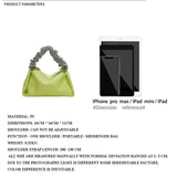 Casual Chain Crossbody Bag Women Shoulder Handbag PU Messenger Bag