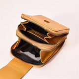 Pu Leather Wallet Purse Women's Phone Shoulder Bags