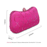 Crystal Evening Bag Acrylic Handbags Crossbody Shoulder Clutch Bags