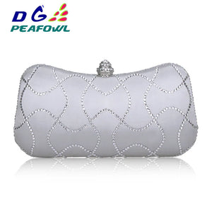 Crystal Evening Bag Acrylic Handbags Crossbody Shoulder Clutch Bags