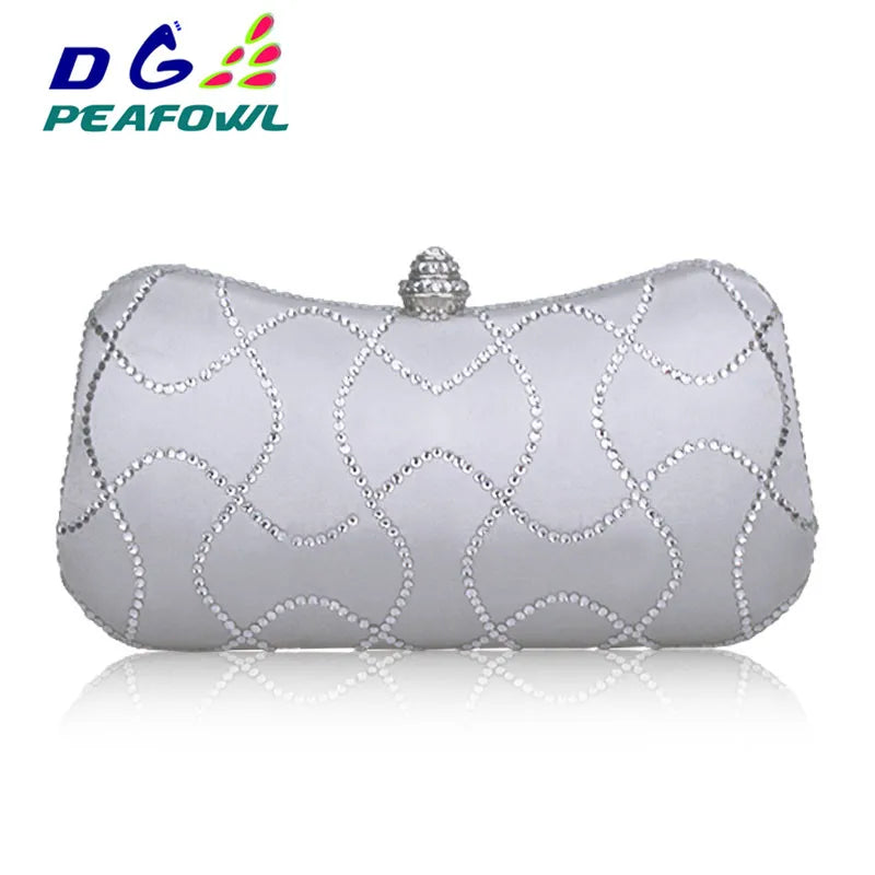Crystal Evening Bag Acrylic Handbags Crossbody Shoulder Clutch Bags