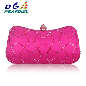 Crystal Evening Bag Acrylic Handbags Crossbody Shoulder Clutch Bags