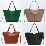 Soft Pu Leather Women Shoulder Bags Large Tote Lady Handbags
