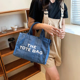 Canvas Shoulder Crossbody Bag Tote Women Handbag