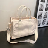 Canvas Shoulder Crossbody Bag Tote Women Handbag
