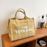 Canvas Shoulder Crossbody Bag Tote Women Handbag