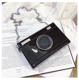 Camera Shape Box Bags for Women Chains Shoulder Messenger Bags