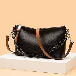 Chain Leather Handbags Women's Bag Casual Women Shoulder Messenger Bags