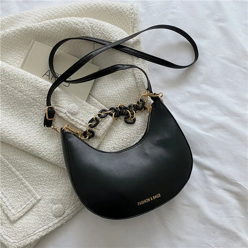 Chain Handbags for Women Small Underarm Women's Shoulder Bag