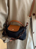 Canvas Crossbody Bag for Women Small Shoulder Handbag