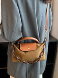 Canvas Crossbody Bag for Women Small Shoulder Handbag