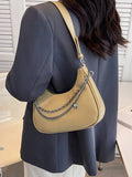 Chain Underarm Women's Shoulder Bag Pu Leather Handbags for Women
