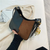 Leather Women Shoulder Messenger Evening Bag Lady Handbag Totes Solid Shopper