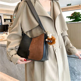 Leather Women Shoulder Messenger Evening Bag Lady Handbag Totes Solid Shopper