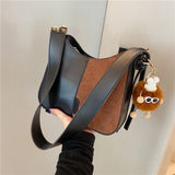 Leather Women Shoulder Messenger Evening Bag Lady Handbag Totes Solid Shopper