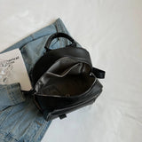 Mini Leather Backpack Women Small Bag Shoulder Girl Purses