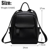 Mini Leather Backpack Women Small Bag Shoulder Girl Purses