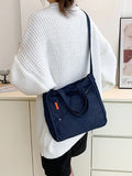 Denim Tote Bags for Women Shoulder Crossbody Bag Female Shopper