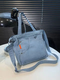 Denim Tote Bags for Women Shoulder Crossbody Bag Female Shopper