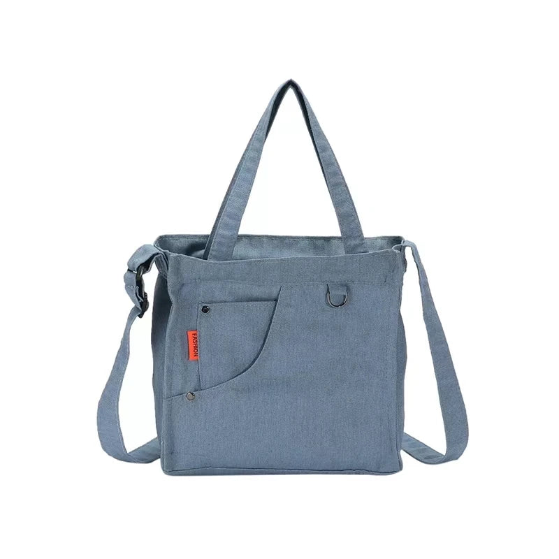 Denim Tote Bags for Women Shoulder Crossbody Bag Female Shopper