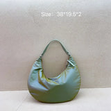 Half Moon Armpit Bag for Women, Shoulder Bag, Croissant Bag
