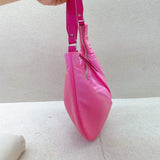 Half Moon Armpit Bag for Women, Shoulder Bag, Croissant Bag