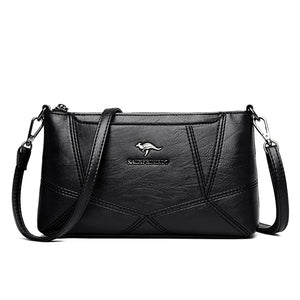 Vintage Leather Handbags Ladies Shoulder Bag