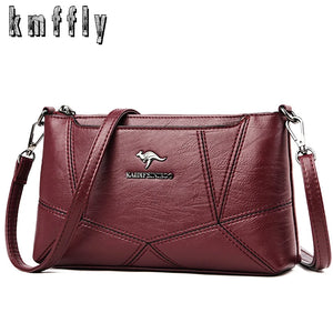 Vintage Leather Handbags Ladies Shoulder Bag