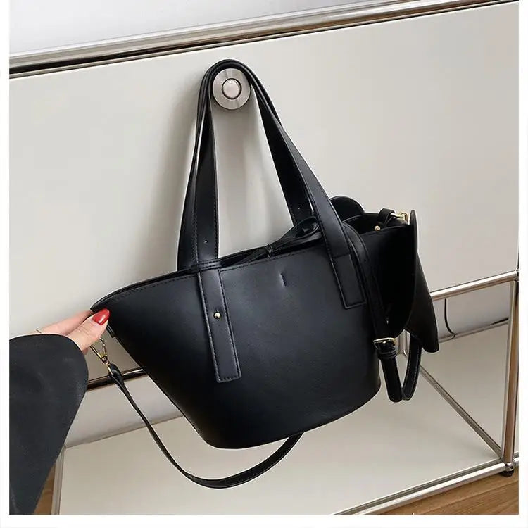 Elephant Shape Large Capacity Totes Pu Leather Crossbody Bags For Women