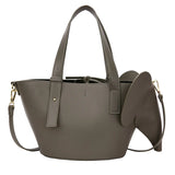 Elephant Shape Large Capacity Totes Pu Leather Crossbody Bags For Women