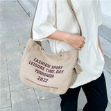 Vintage Shoulder Bag Large Tote Crossbody Japanese Handbag
