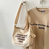 Vintage Shoulder Bag Large Tote Crossbody Japanese Handbag
