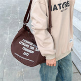 Vintage Shoulder Bag Large Tote Crossbody Japanese Handbag