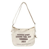 Vintage Shoulder Bag Large Tote Crossbody Japanese Handbag