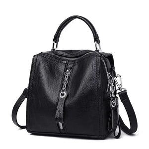 Leather Shoulder Crossbody Bag for Women Big Tote Sac Handbags KL803