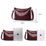 Leather Crossbody Bags for Women Ladies Shoulder Bag