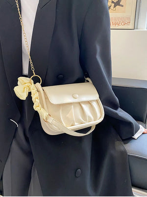 Cloud Leather Handbag Tote Underarm Shoulder Crossbody Bag for Women