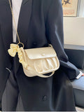 Cloud Leather Handbag Tote Underarm Shoulder Crossbody Bag for Women