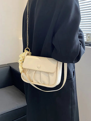 Cloud Leather Handbag Tote Underarm Shoulder Crossbody Bag for Women