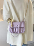 Cloud Leather Handbag Tote Underarm Shoulder Crossbody Bag for Women