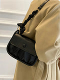 Cloud Leather Handbag Tote Underarm Shoulder Crossbody Bag for Women
