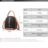 Colorblock Mobile Phone Bag Crossbody Purse for Women