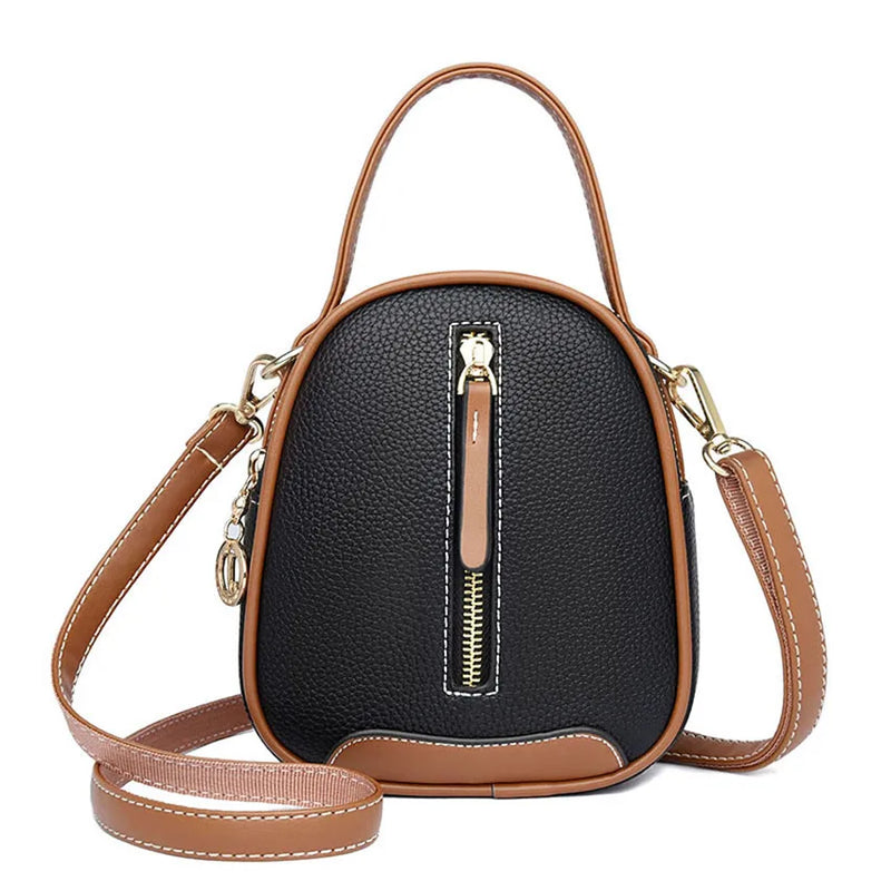 Colorblock Mobile Phone Bag Crossbody Purse for Women