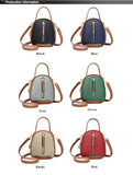 Colorblock Mobile Phone Bag Crossbody Purse for Women