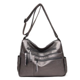 Leather Women's Messenger Bag Crossbody Shoulder Handbag