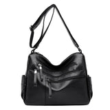 Leather Women's Messenger Bag Crossbody Shoulder Handbag