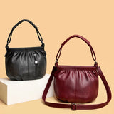 Leather Crossbody Bag for Women - Small