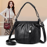 Leather Crossbody Bag for Women - Small