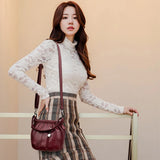 Leather Shoulder Bags for Women Small Crossbody Bag