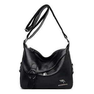 High Leather Shoulder Crossbody Bags for Women Tote Bag